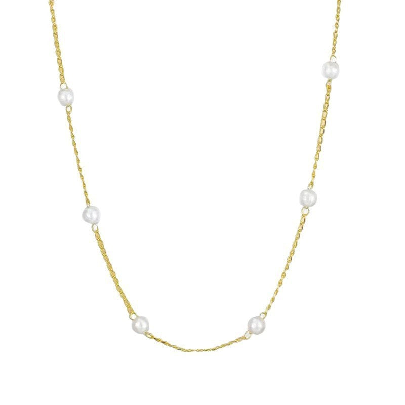 Desert Glow Pearl Necklace