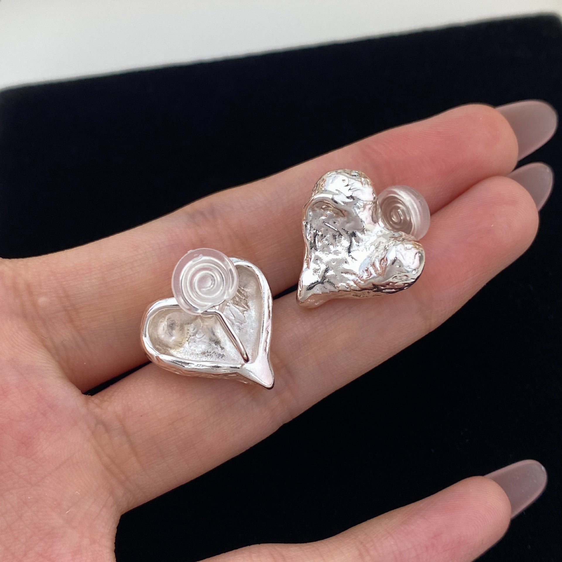 Essenza di Lusso Silver Studs