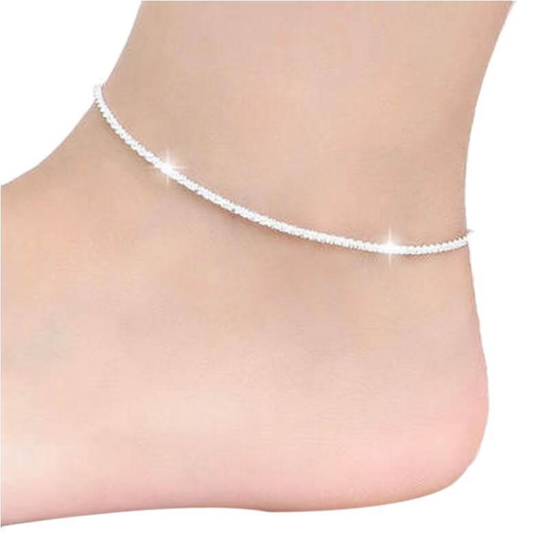 Silver Breeze Anklet