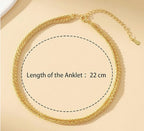 Silver Breeze Anklet