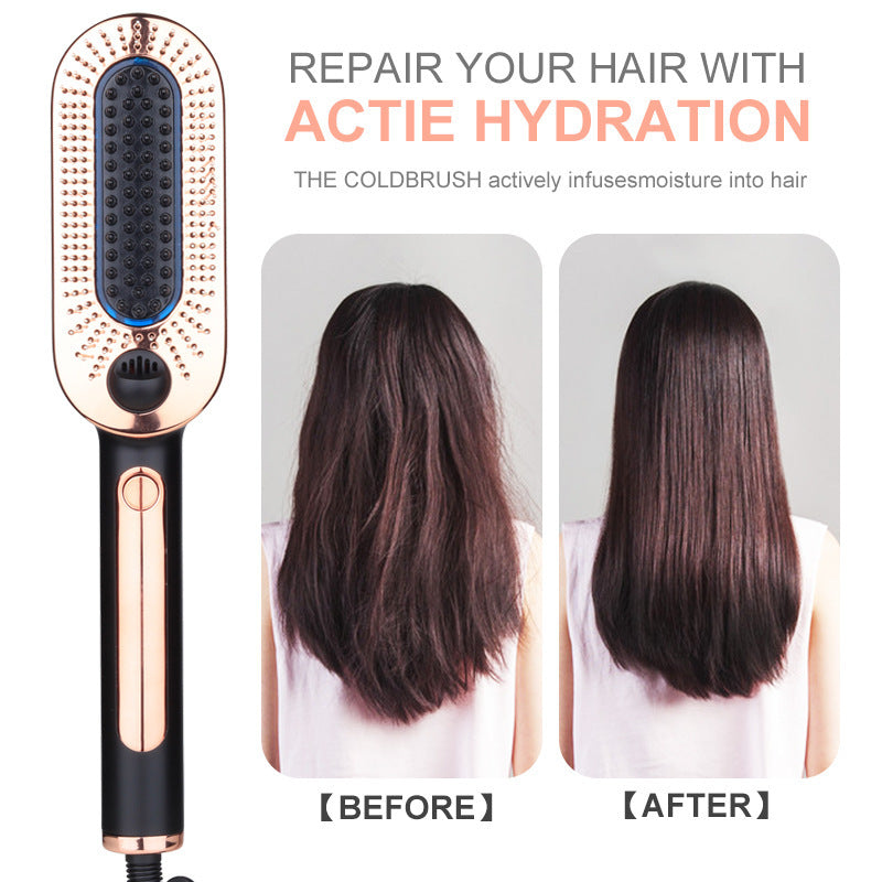 Ladies Ice Anion Straightening Comb