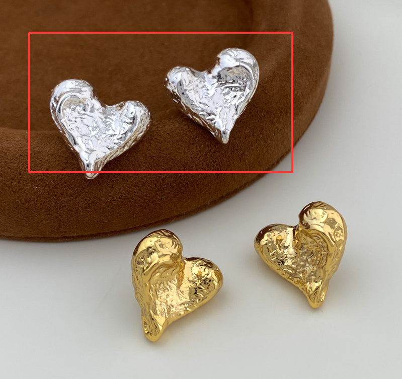 Essenza di Lusso Silver Studs