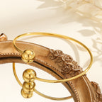 Elegant Double Bead Bracelet