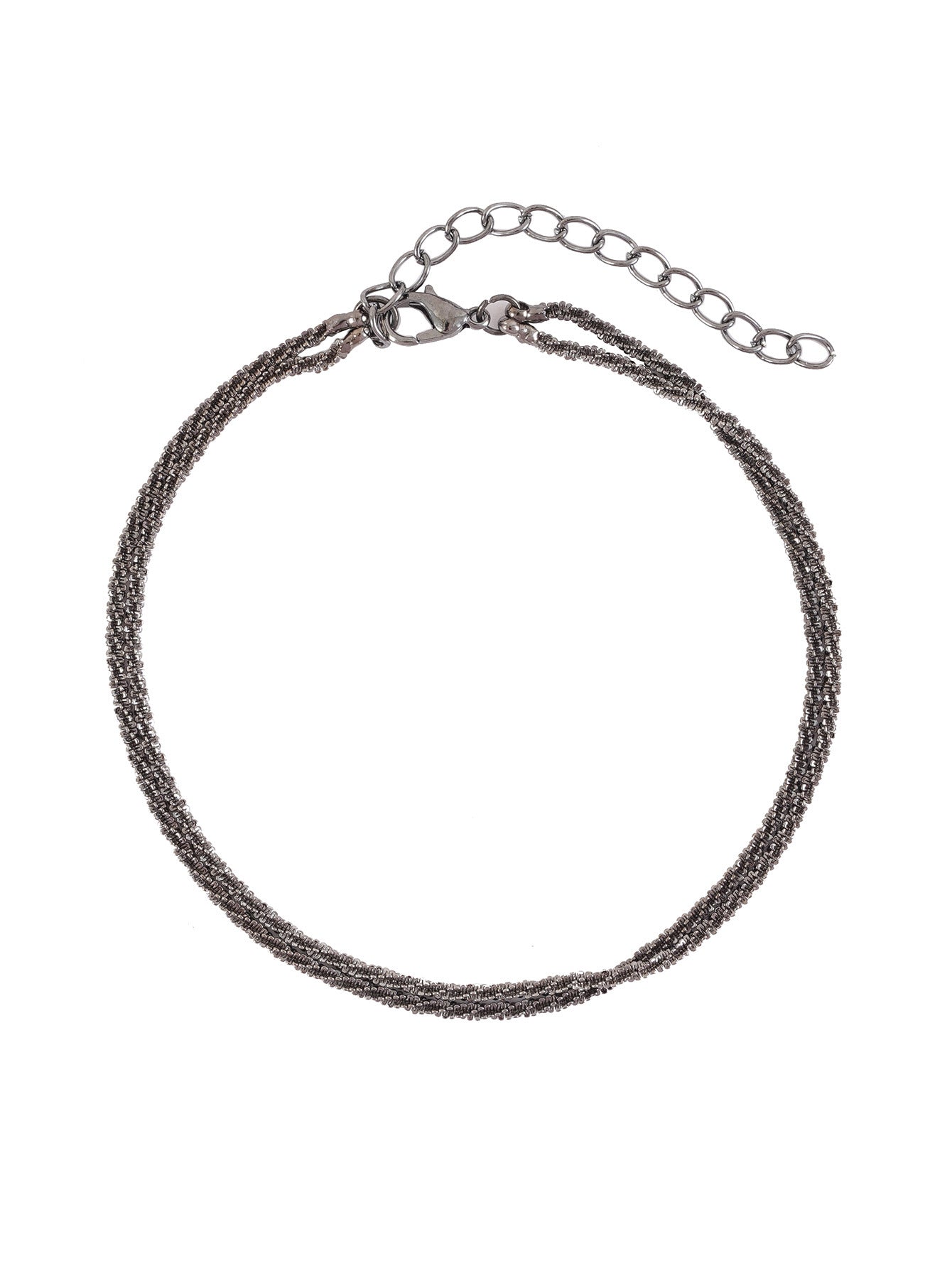 Silver Breeze Anklet