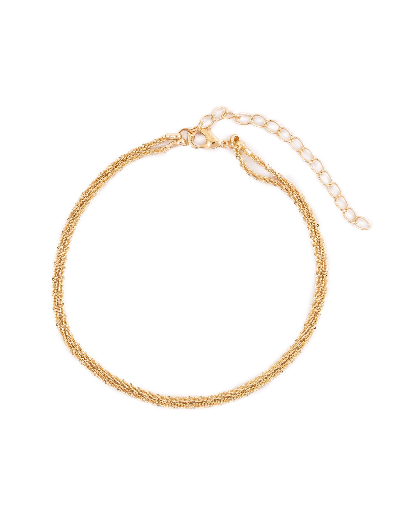 Silver Breeze Anklet