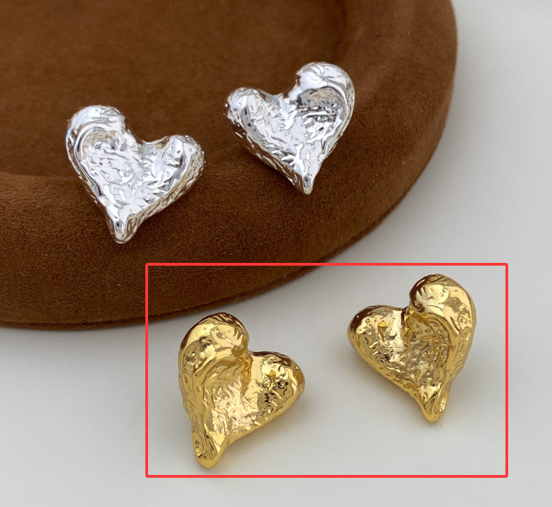 Essenza di Lusso Silver Studs